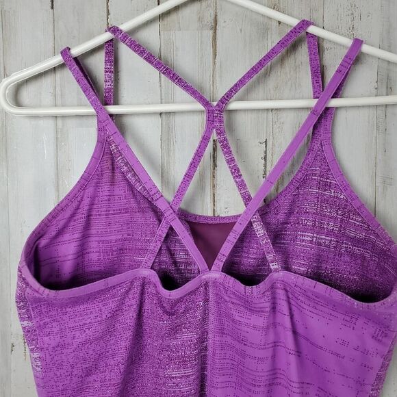 The North Face Racerback Tank Top Purple Size Large - Picture 4 of 7